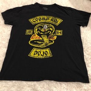 Karate Kid Cobra Kai black t-shirt Men’s size L